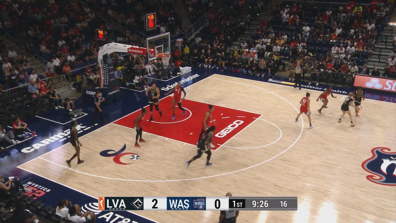 Washington Mystics Top Plays vs. Las Vegas Aces