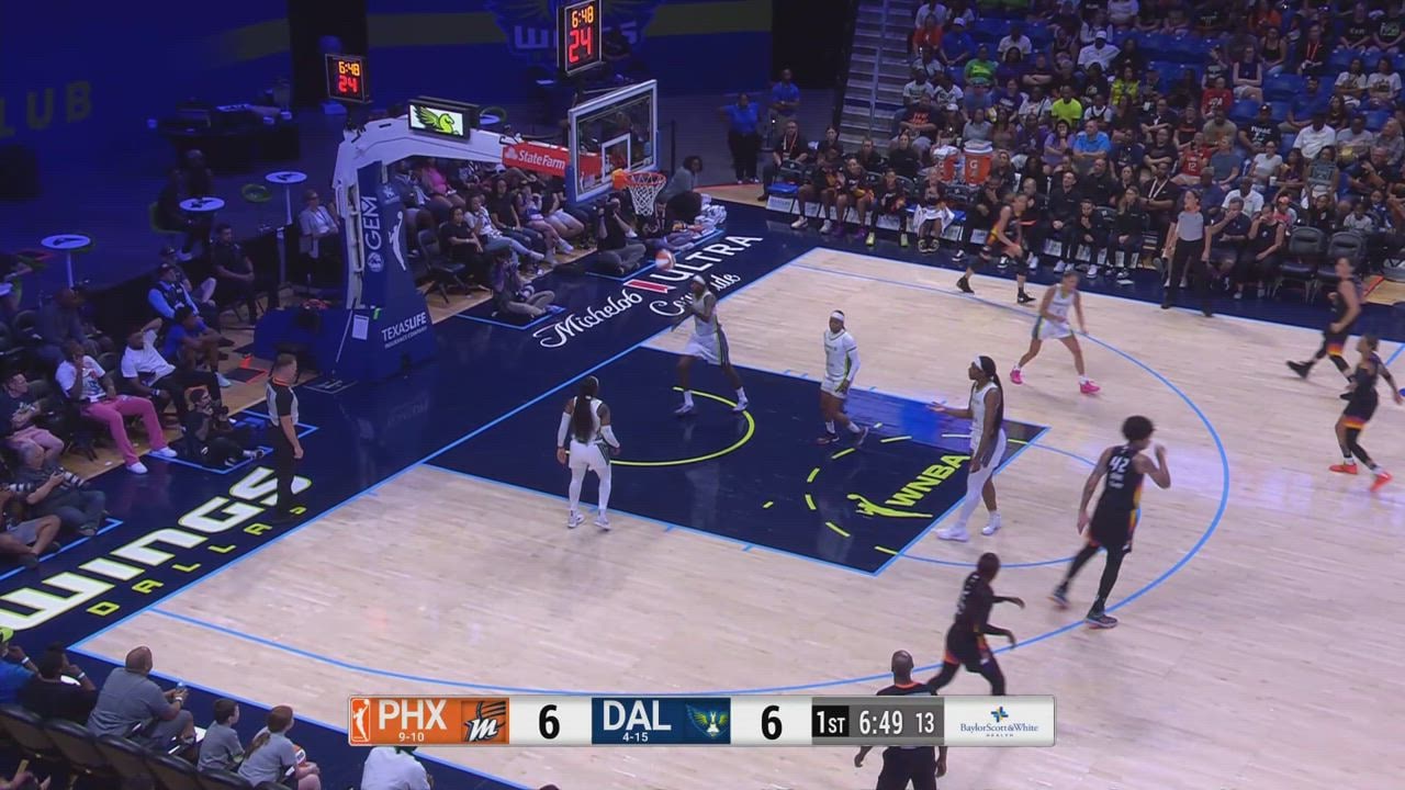 Phoenix Mercury vs. Dallas Wings - WNBA Game Summary - July 3 