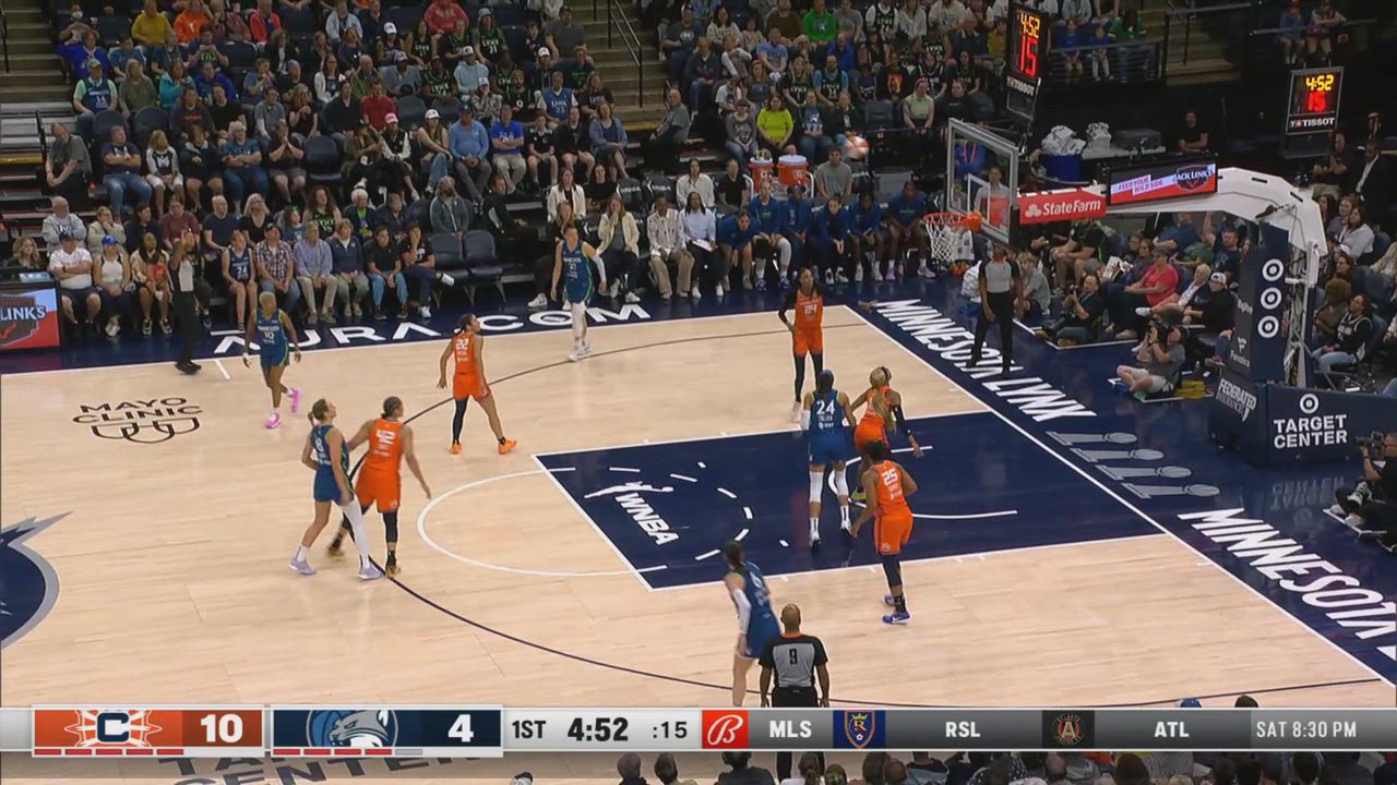 Minnesota Lynx Top Plays vs. Connecticut Sun