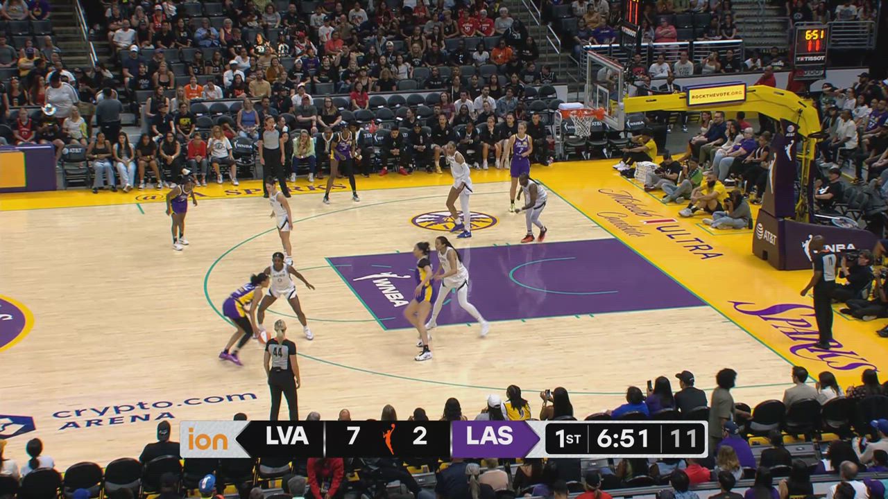 Los Angeles Sparks Top Plays vs. Las Vegas Aces