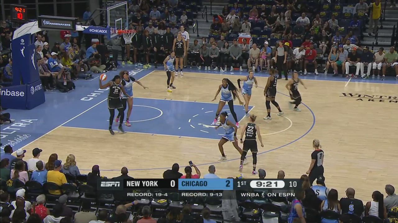 New York Liberty Top Plays vs. Chicago Sky