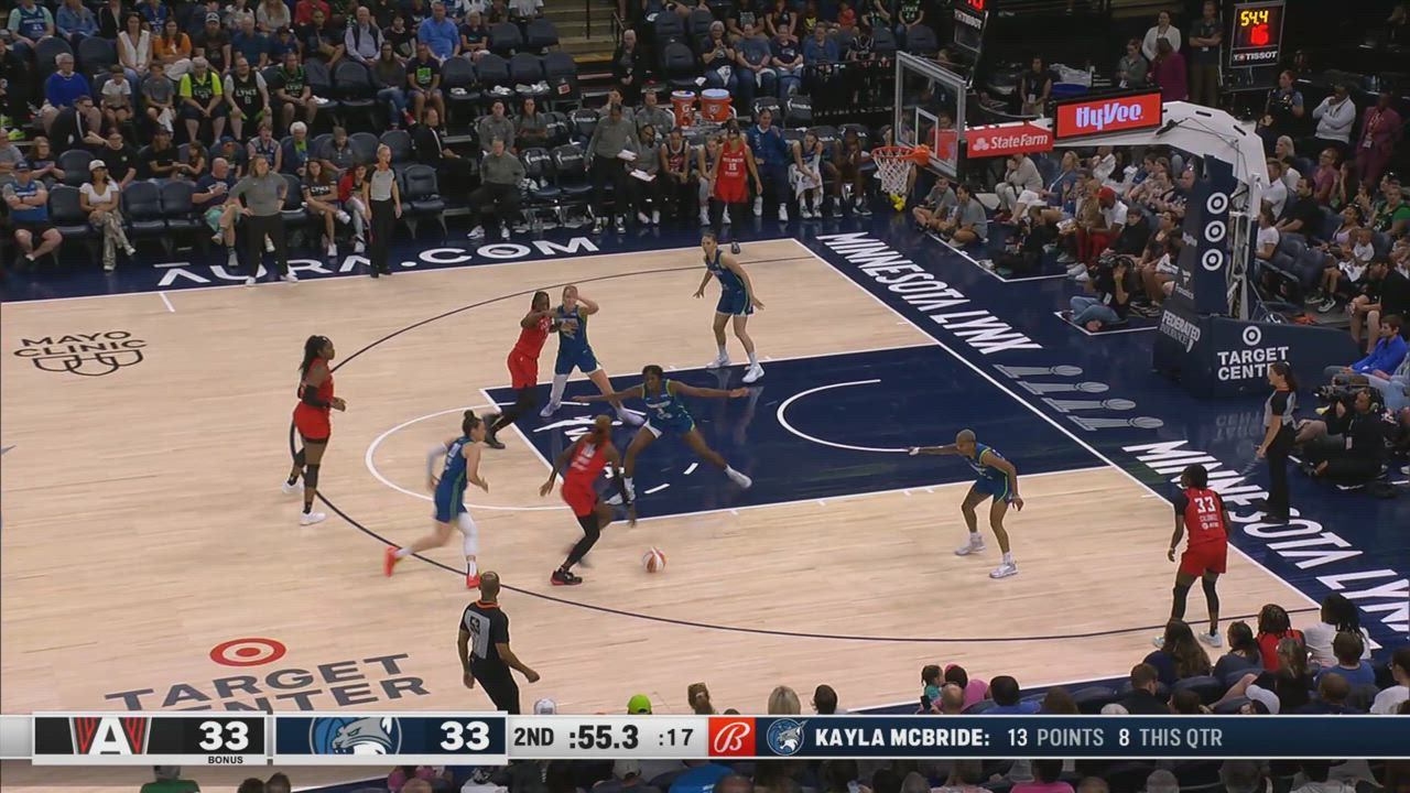 Cheyenne Parker with 16 Points vs. Minnesota Lynx