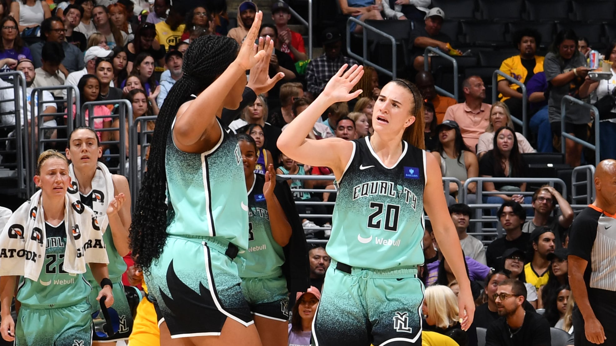 New York Liberty vs. Los Angeles Sparks - Game Highlights