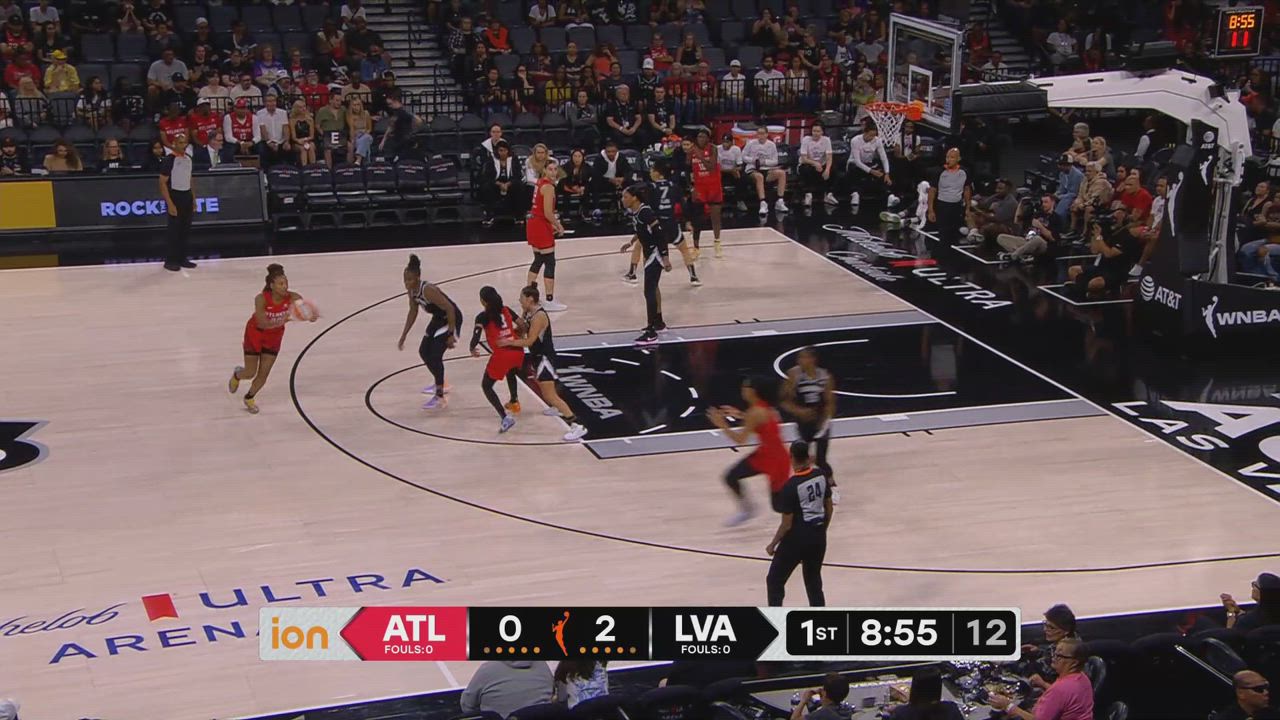 Atlanta Dream Top Plays vs. Las Vegas Aces