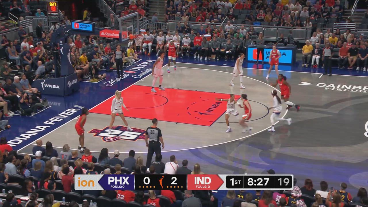 Indiana Fever Top Plays vs. Phoenix Mercury