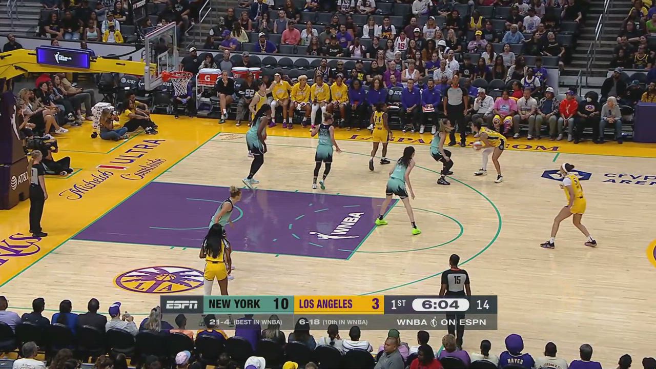 New York Liberty Top Plays vs. Los Angeles Sparks