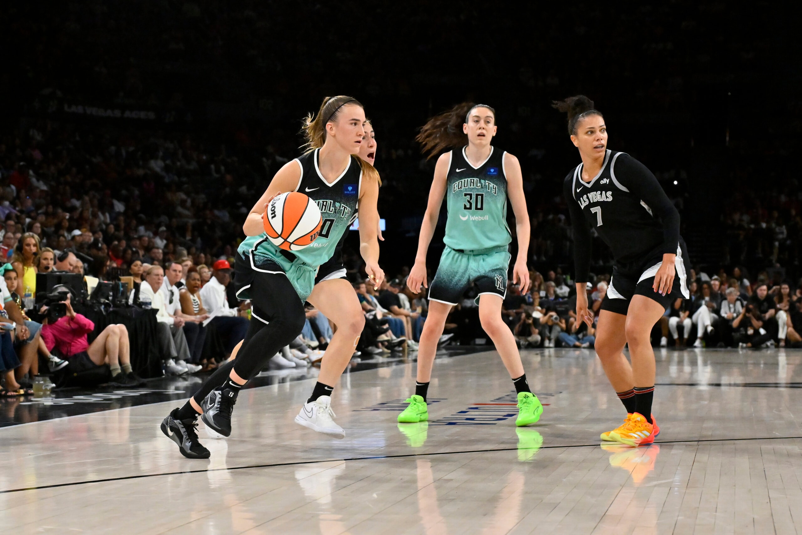 Las Vegas Aces vs. New York Liberty - Game Highlights