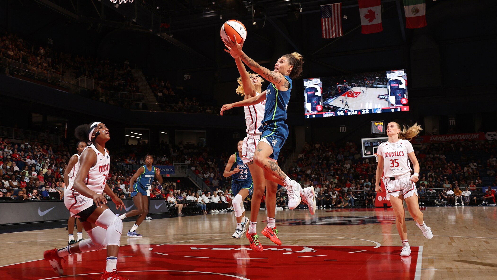 Minnesota Lynx vs. Washington Mystics - Game Highlights