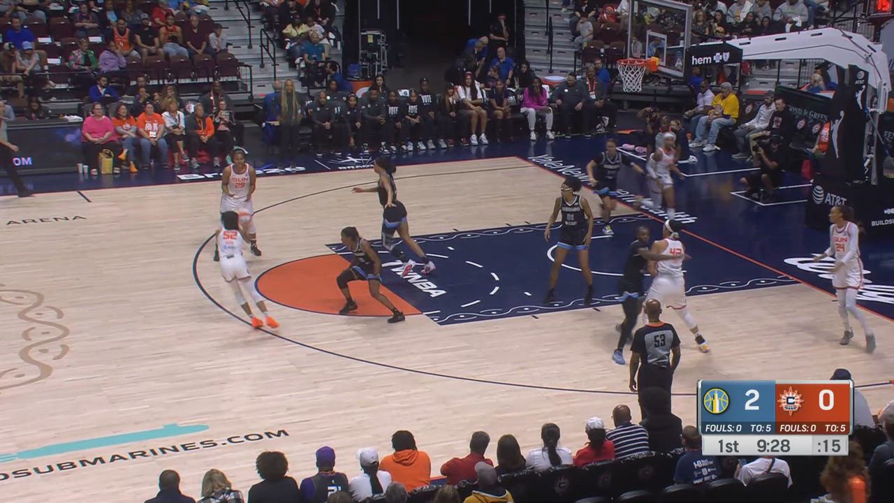 Tyasha Harris with 15 Points vs. Chicago Sky