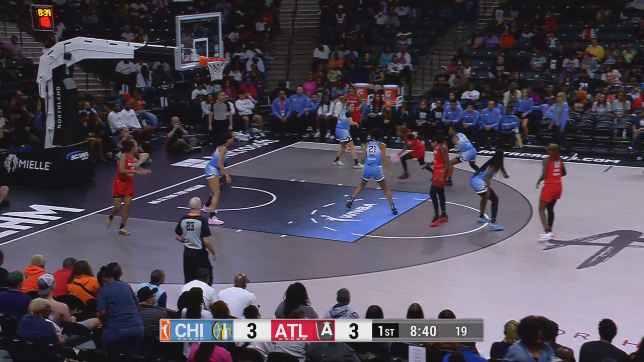 Isabelle Harrison Posts 13 points & 10 rebounds vs. Atlanta Dream