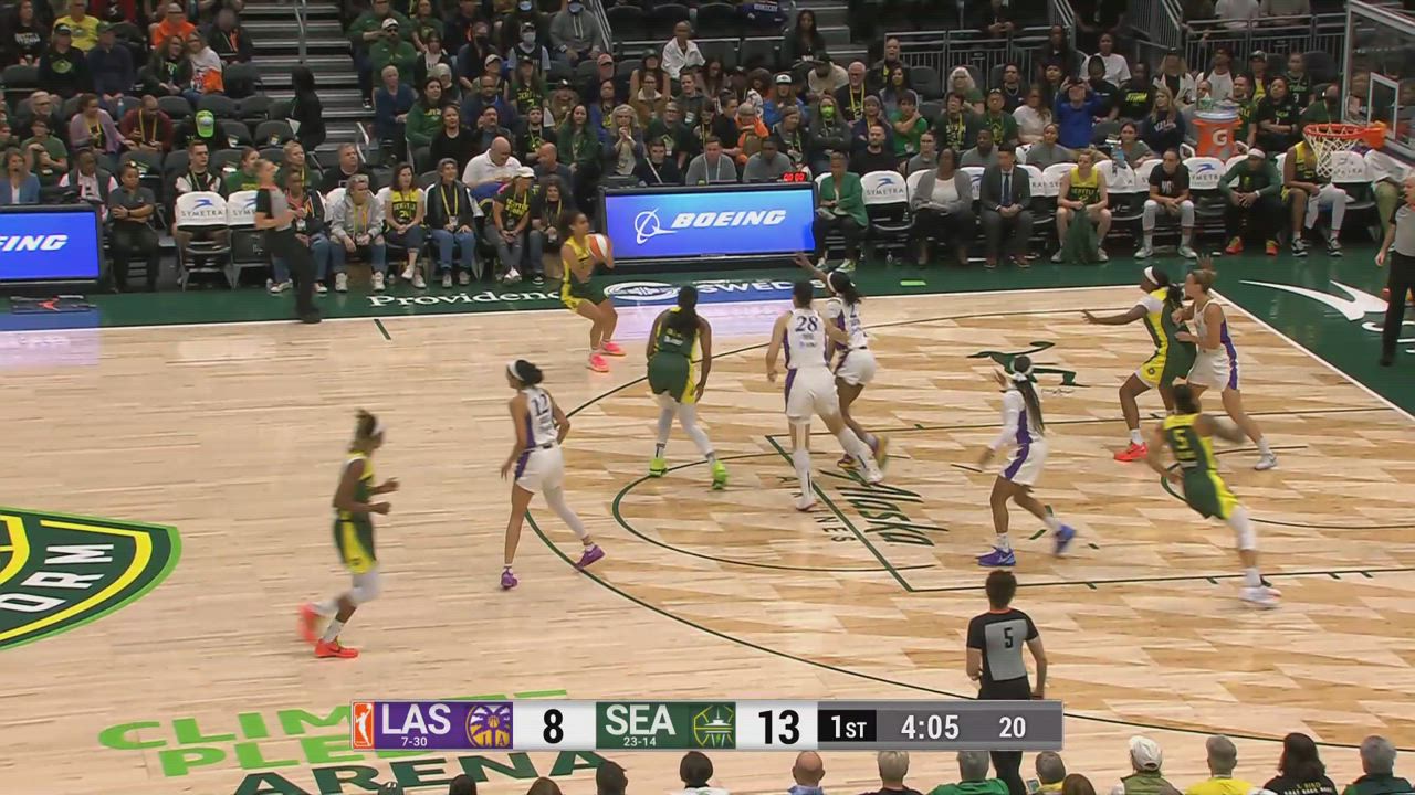 Jordan Horston with 16 Points vs. Los Angeles Sparks
