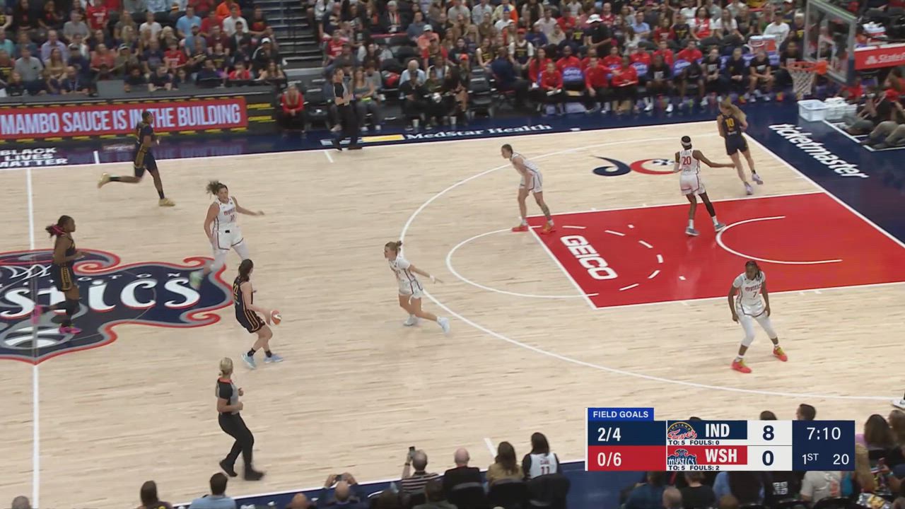 Indiana Fever Top Plays vs. Washington Mystics