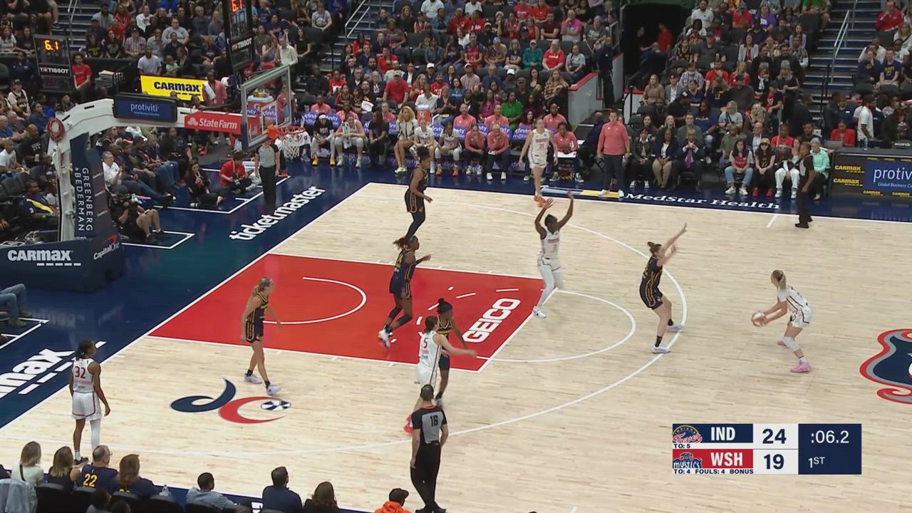 Emily Engstler with 17 Points vs. Indiana Fever