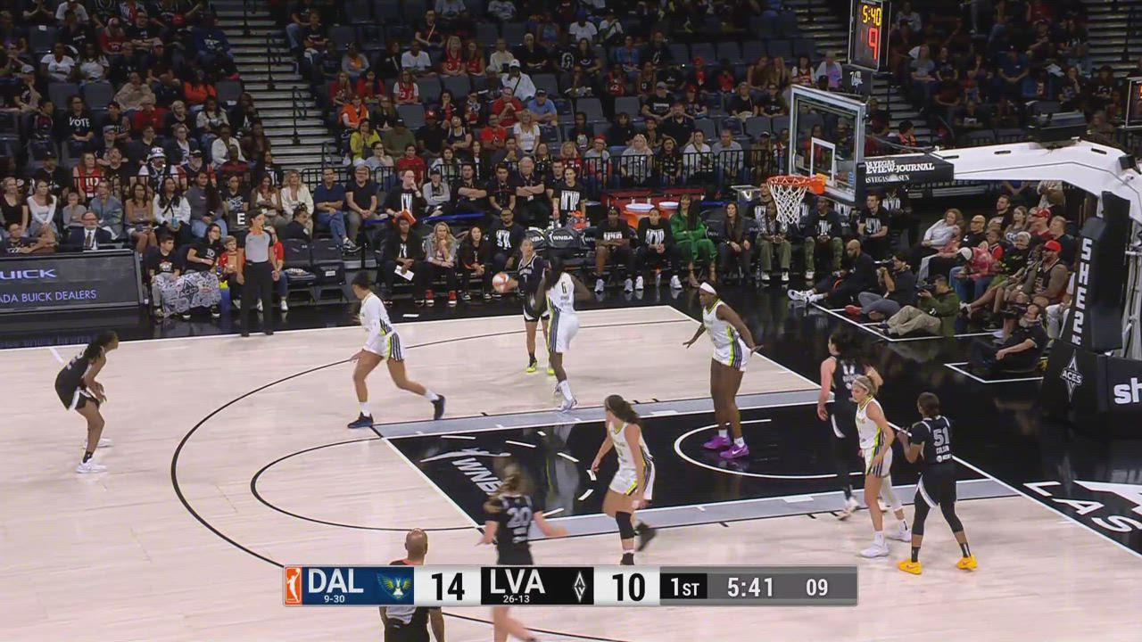 Las Vegas Aces Top Plays vs. Dallas Wings