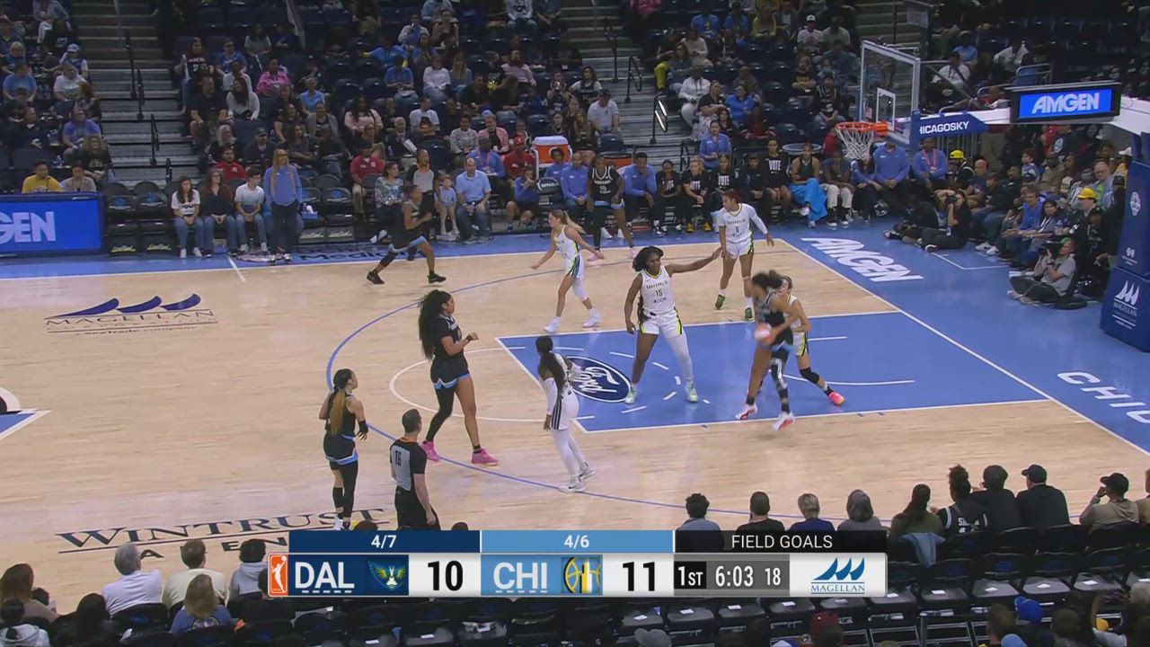 Isabelle Harrison with 21 Points vs. Dallas Wings