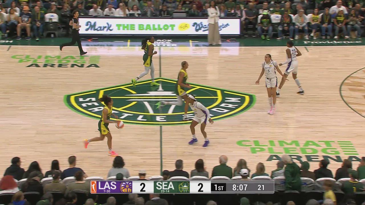 Odyssey Sims with 5 Steals vs. Seattle Storm