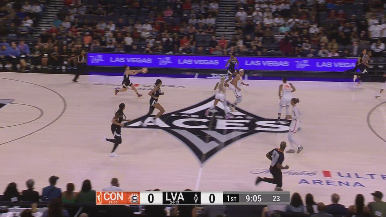 Las Vegas Aces Top Plays vs. Connecticut Sun