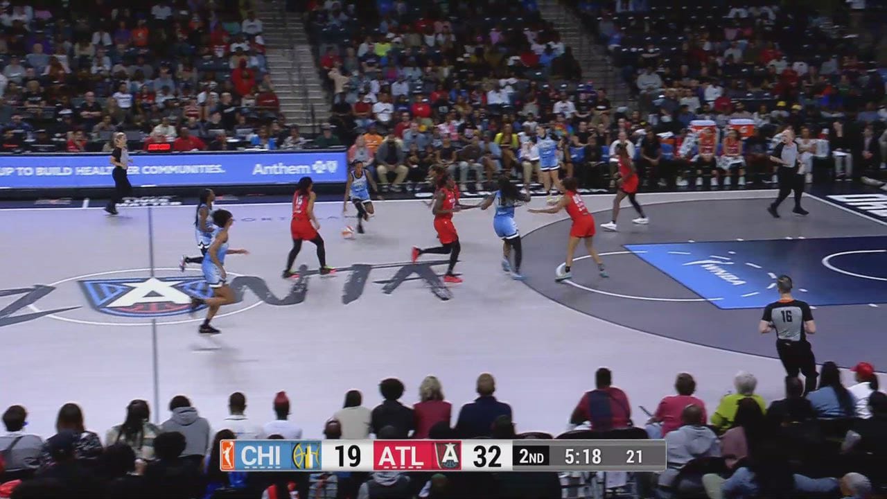 Lindsay Allen with 16 Points vs. Atlanta Dream
