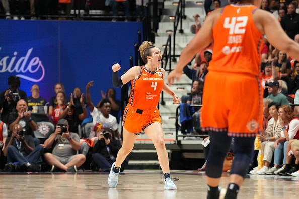 Marina Mabrey of the Connecticut Sun