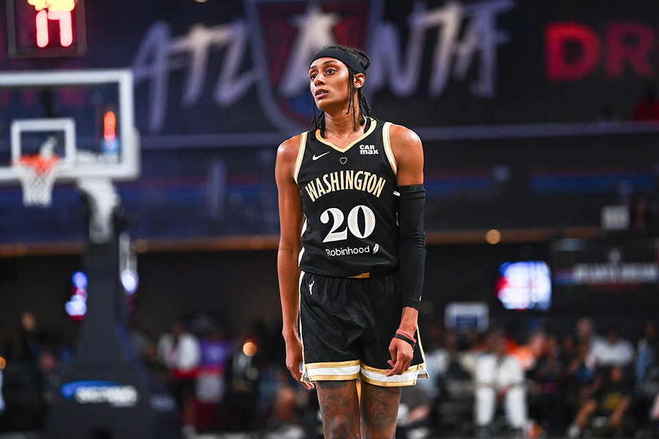 #20 Brittney Sykes of the Washington Mystics