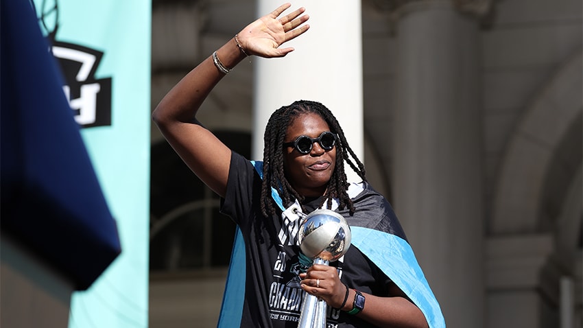 Photos of the Champions: New York Liberty 2024 WNBA Championship Parade