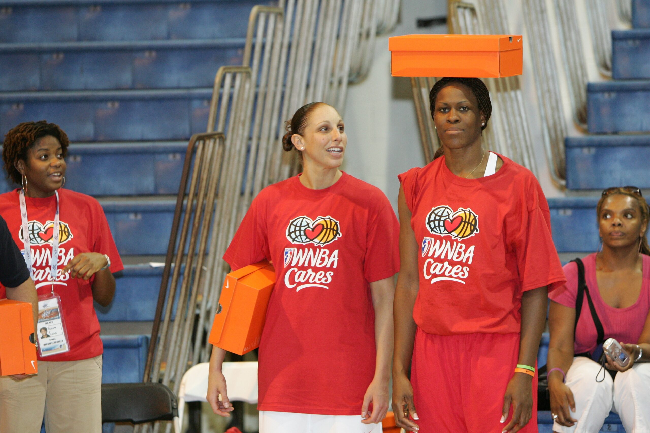 2007 WNBA Nike Court Refurbishment Press Conference and Clinic