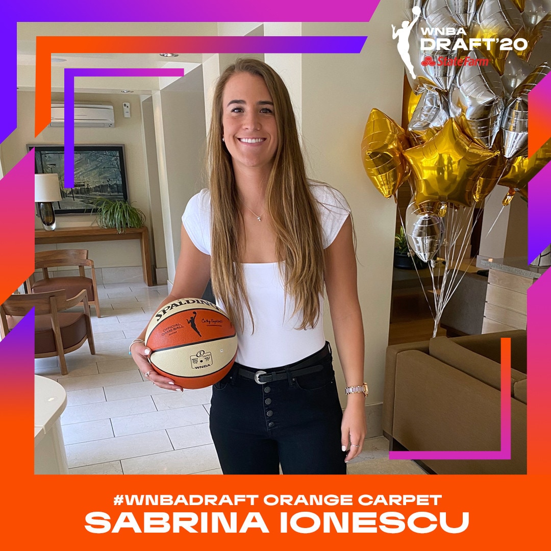 2020 No. 1 overall pick, Sabrina Ionescu