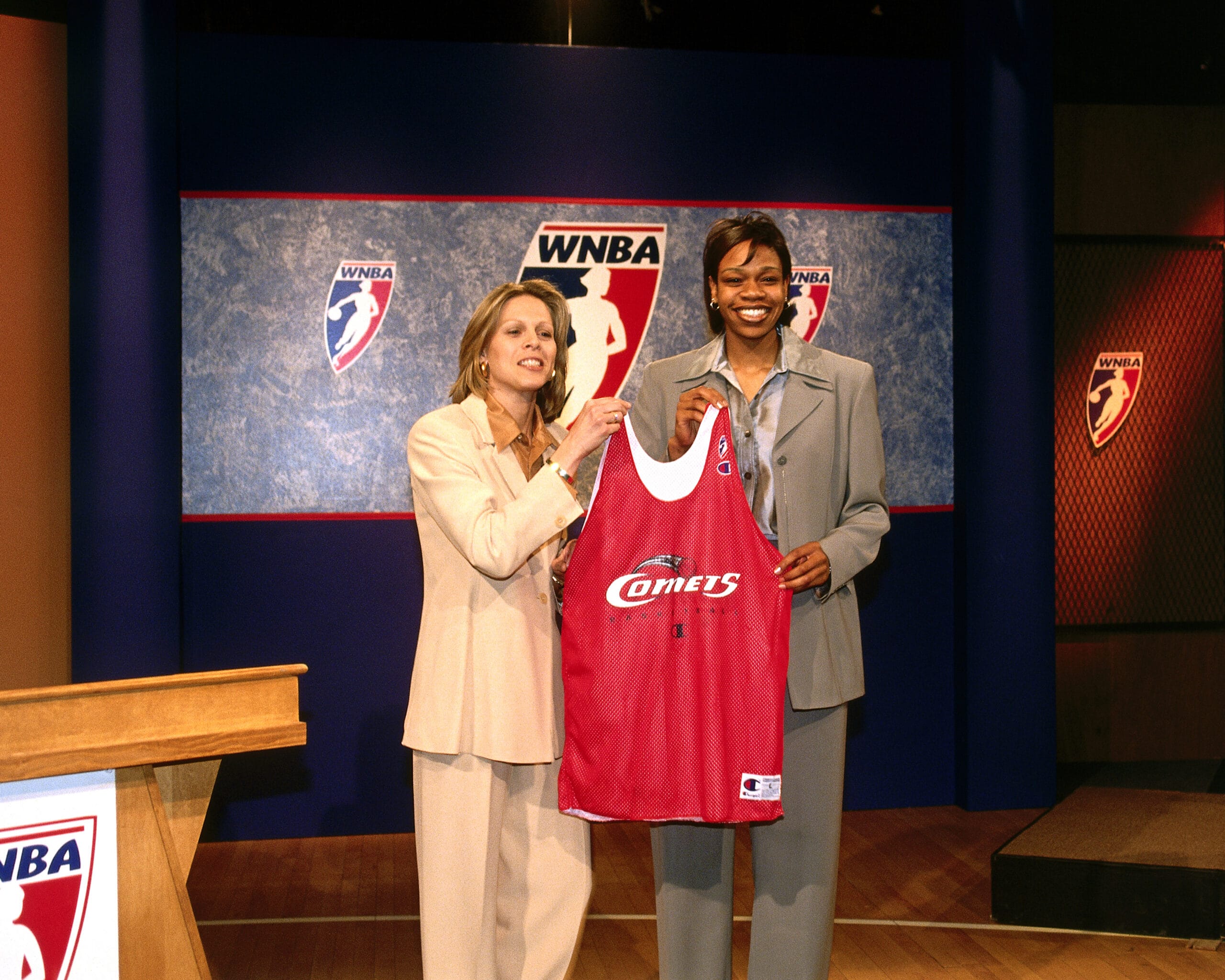 1997 No. 1 overall pick, Tina Thompson