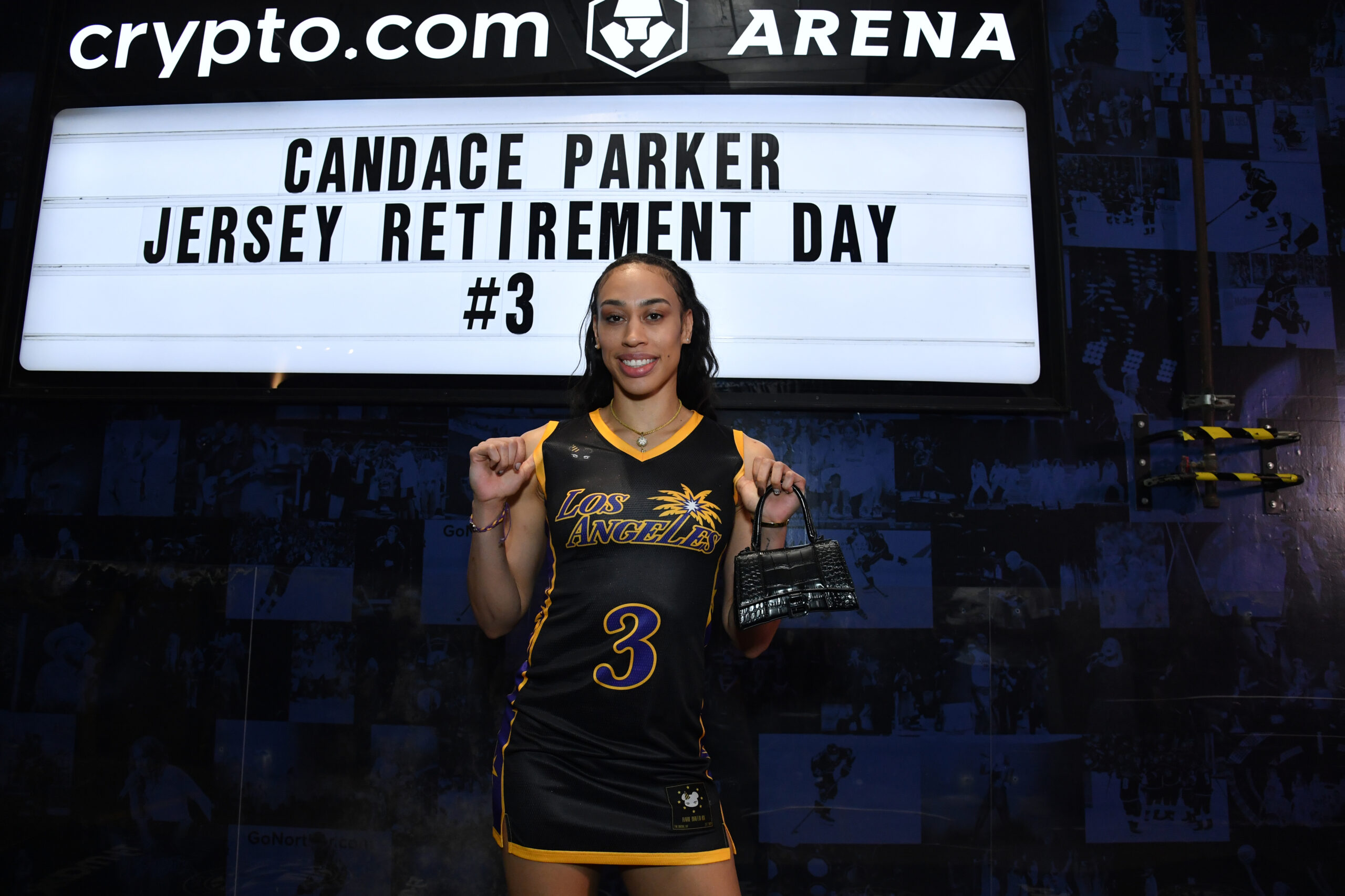 Dearica Hamby #5 of the Los Angeles Sparks