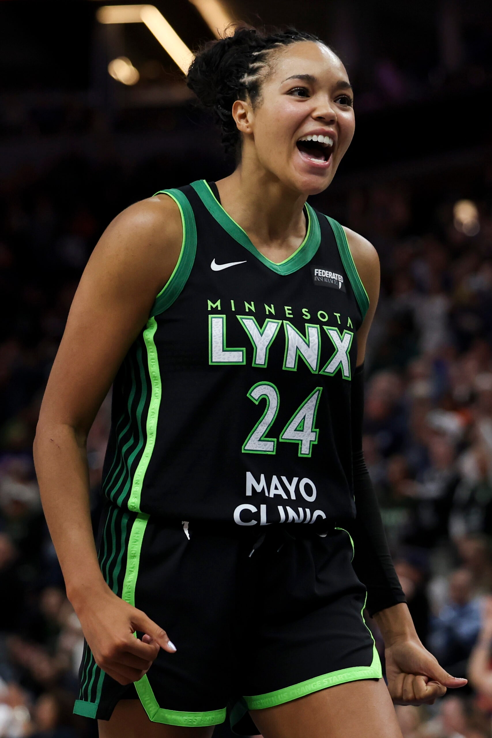 Napheesa Collier #24 of the Minnesota Lynx