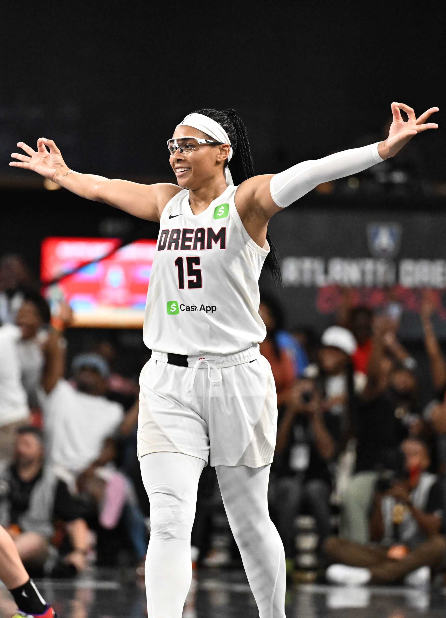 Allisha Gray #15 of the Atlanta Dream