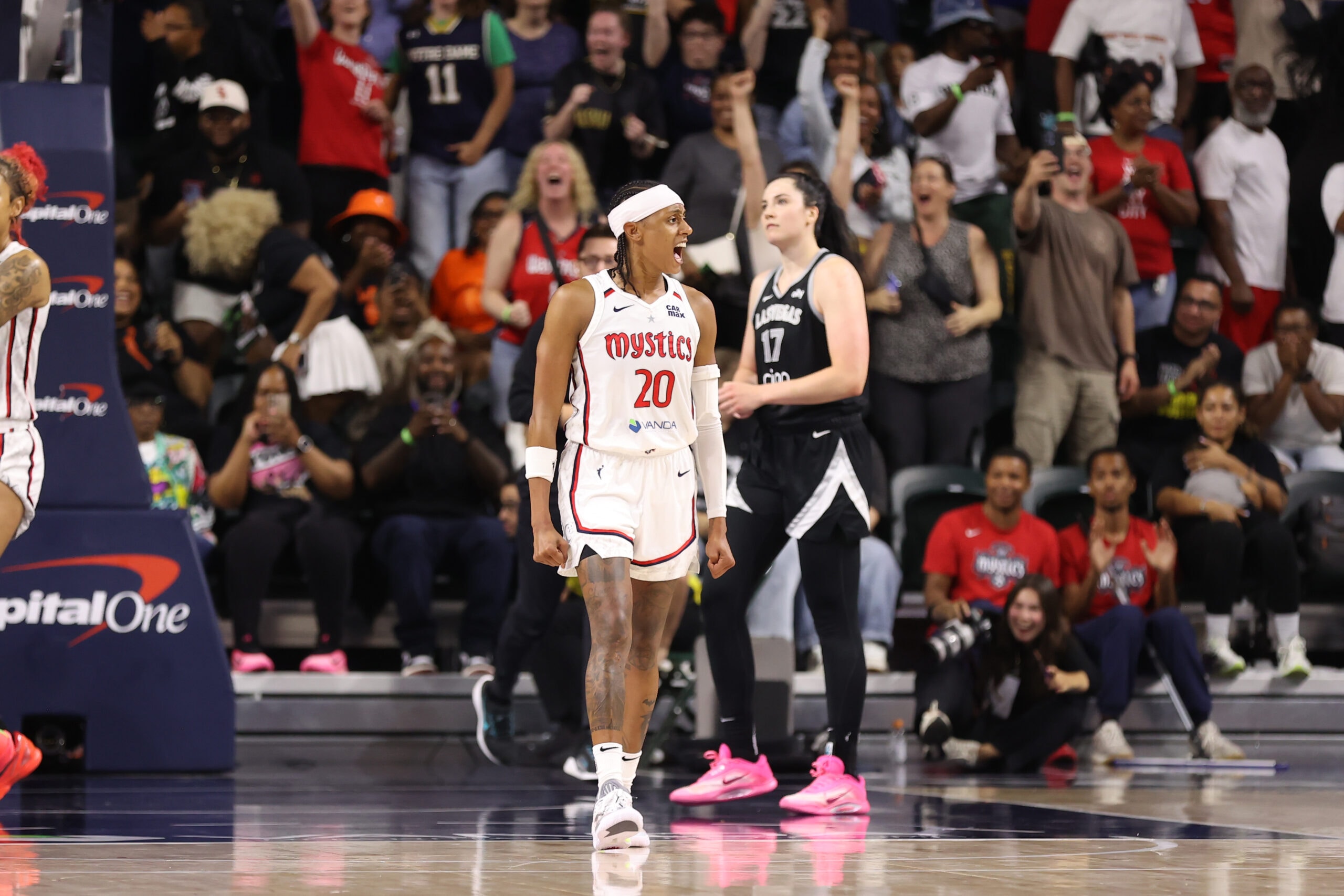 Brittney Sykes #20 of the Washington Mystics
