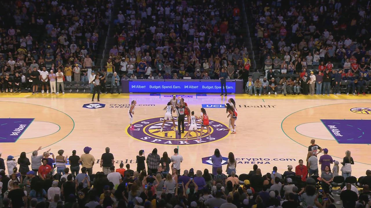 Los Angeles Sparks vs. Washington Mystics - Game Highlights