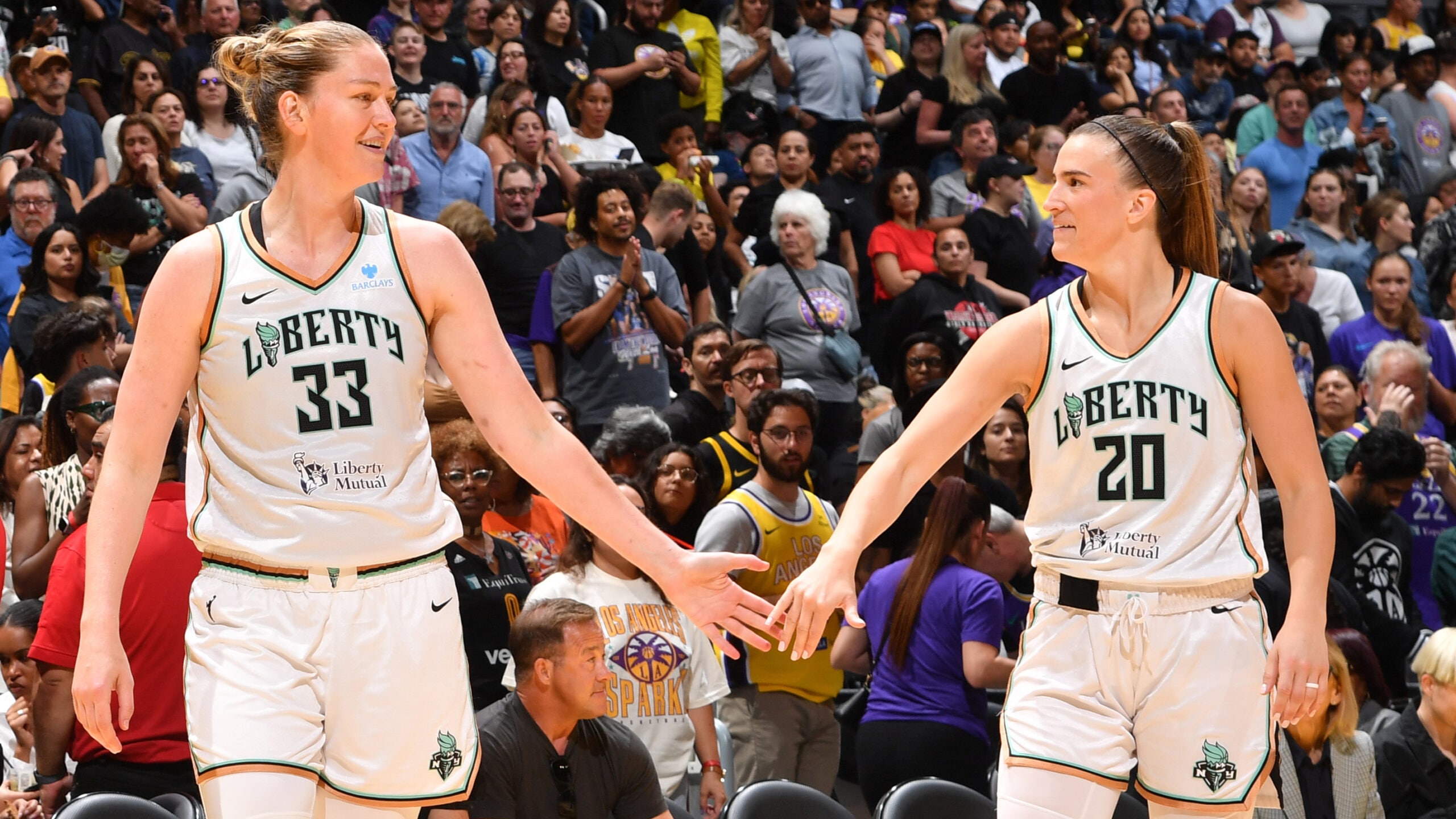 Game Recap: Liberty vs. Sparks (8/12/25)