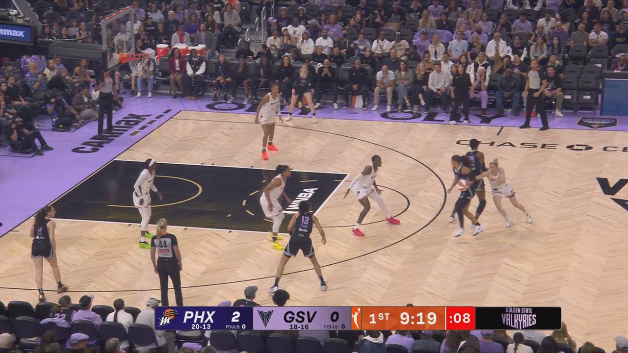 Golden State Valkyries Top Plays vs. Phoenix Mercury
