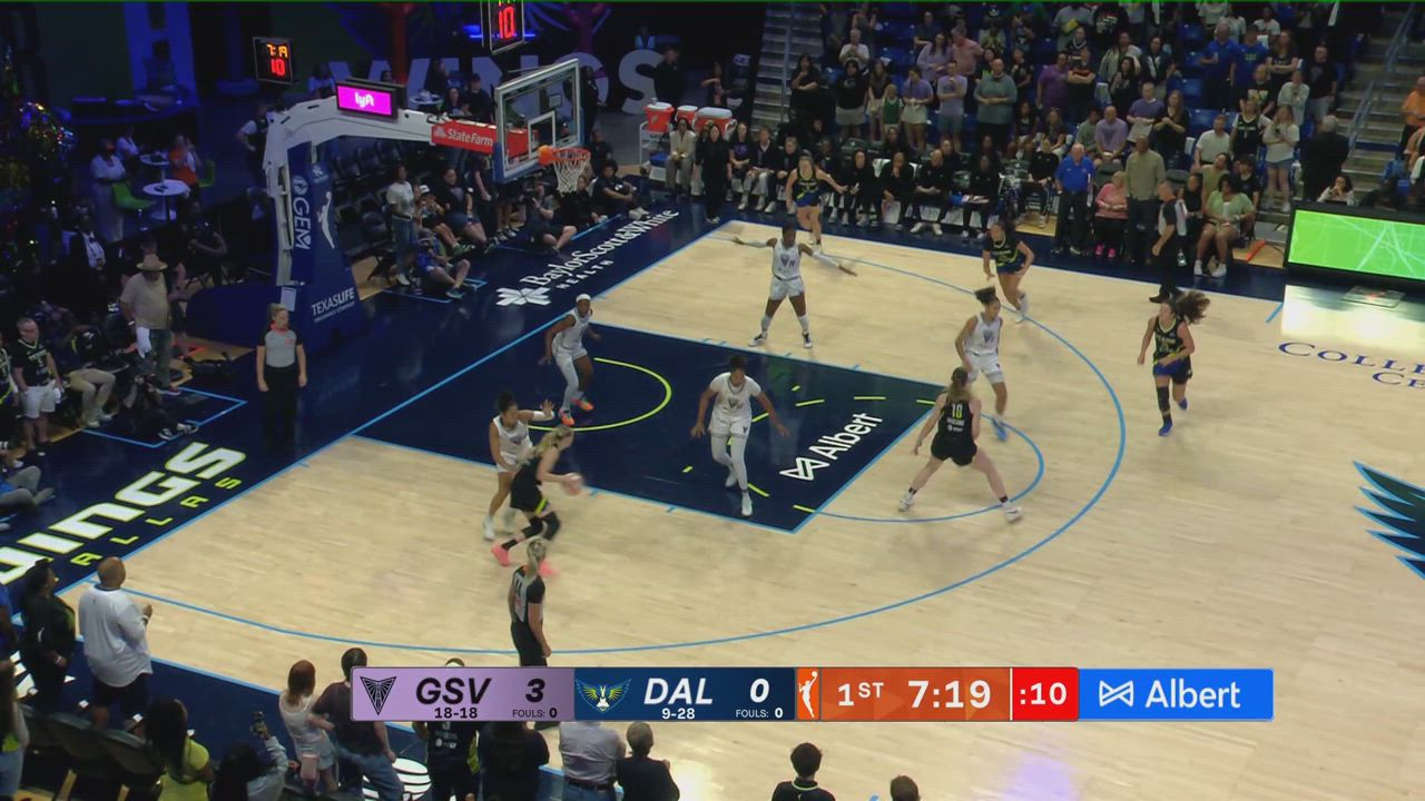 Golden State Valkyries Top Plays vs. Dallas Wings