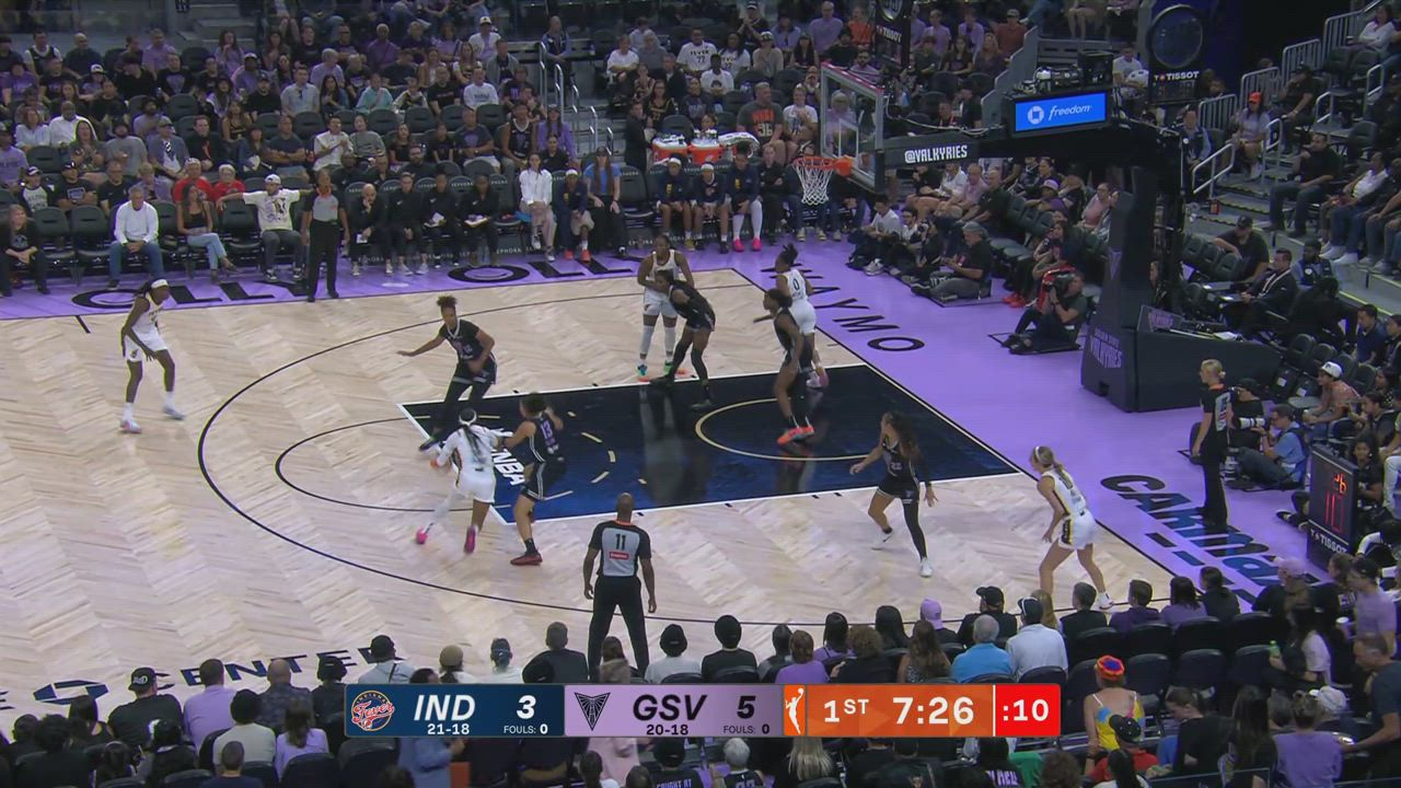 Golden State Valkyries Top Plays vs. Indiana Fever
