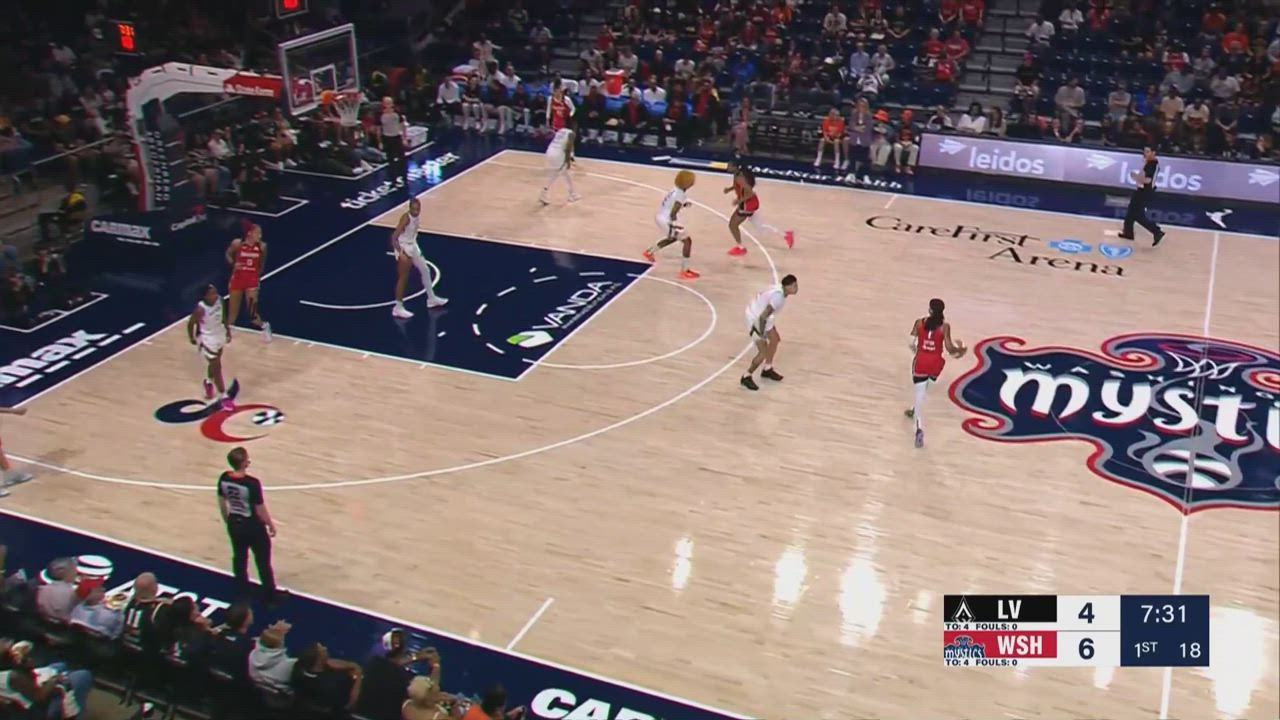 Kiki Iriafen with 21 Points vs. Las Vegas Aces