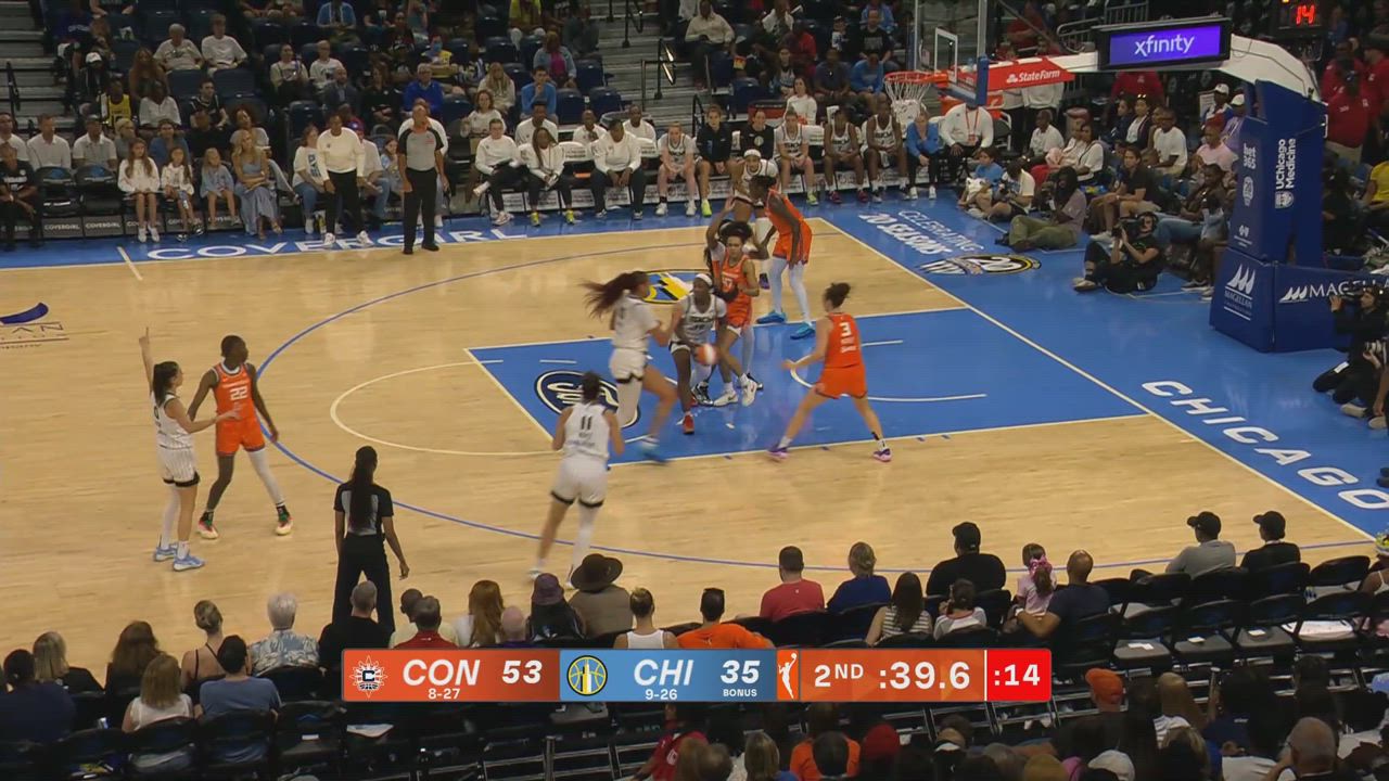 Kia Nurse with 19 Points vs. Connecticut Sun