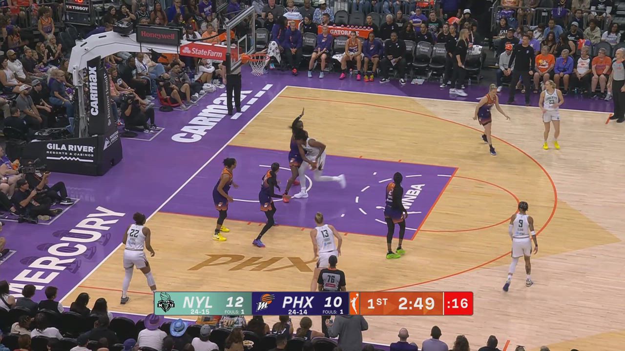 Phoenix Mercury Top Plays vs. New York Liberty