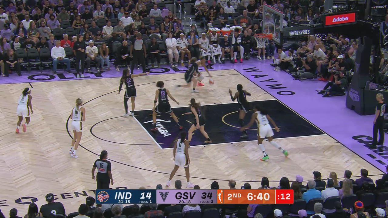 Aerial Powers with 17 Points vs. Golden State Valkyries