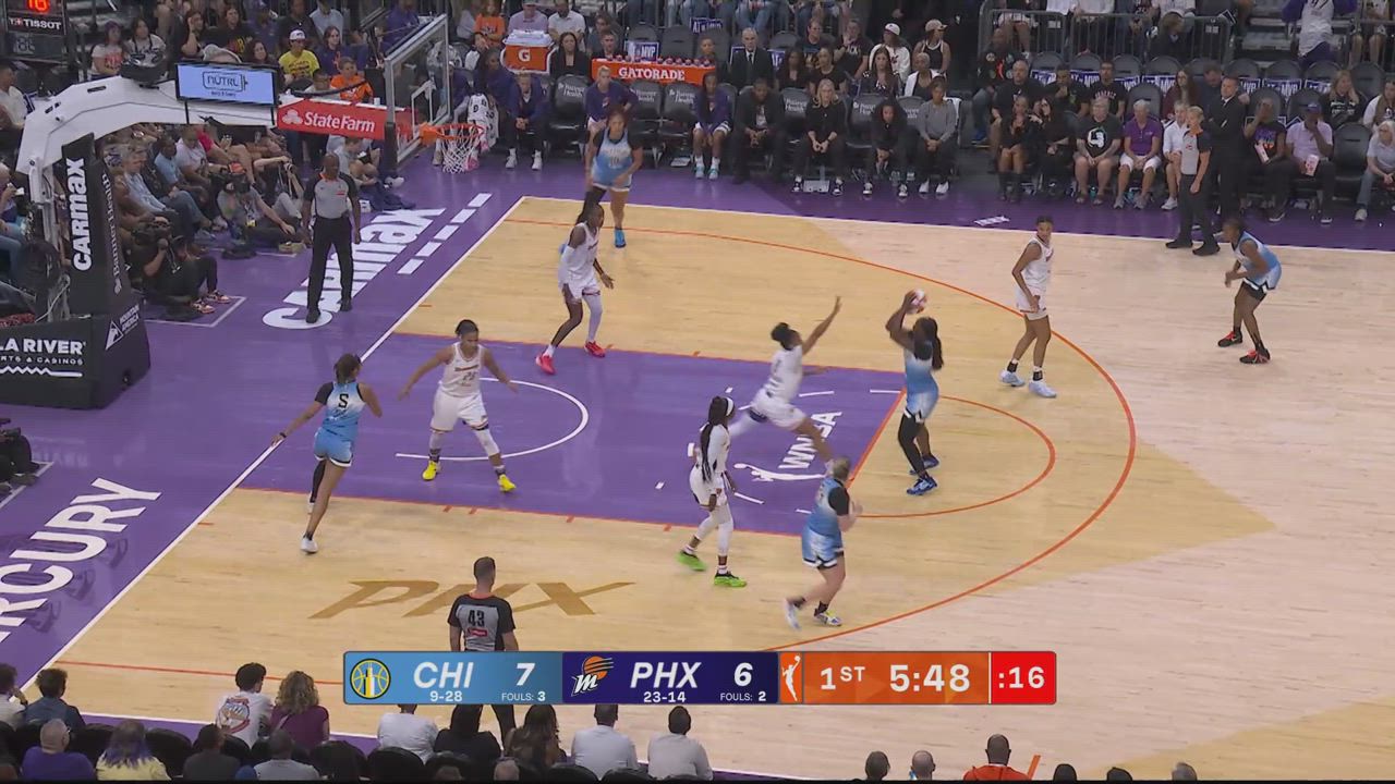 Chicago Sky Top Plays vs. Phoenix Mercury