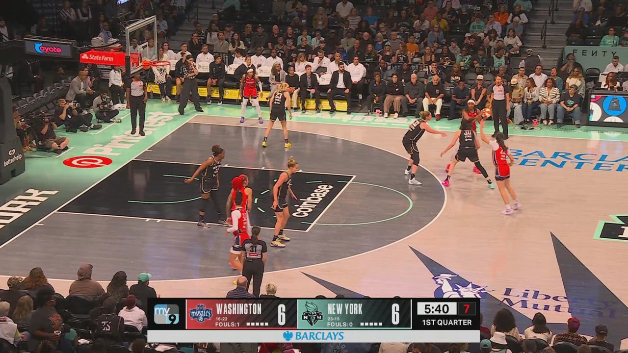 Sonia Citron with 18 Points vs. New York Liberty