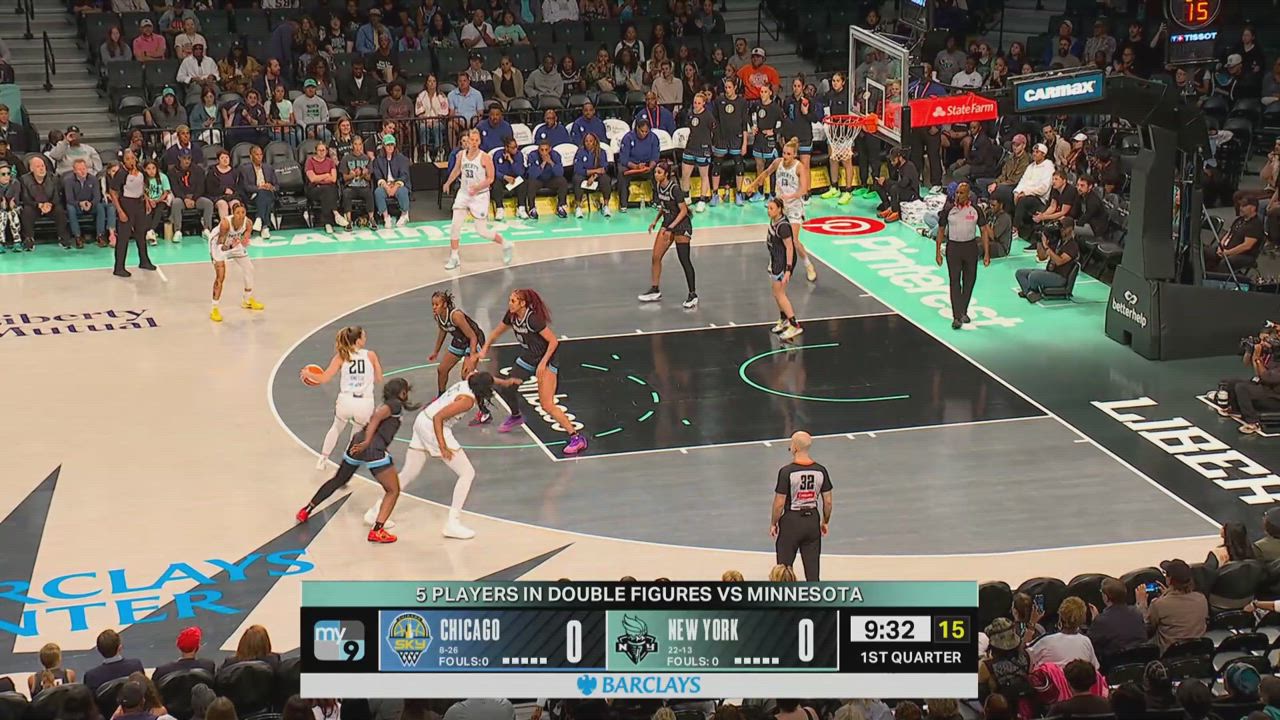 New York Liberty Top Plays vs. Chicago Sky