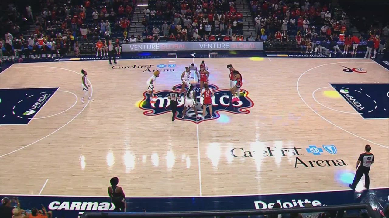 Washington Mystics vs. Las Vegas Aces - Game Highlights