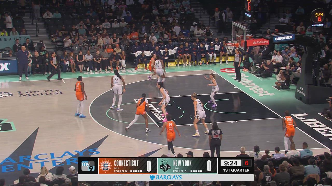 Connecticut Sun Top Plays vs. New York Liberty