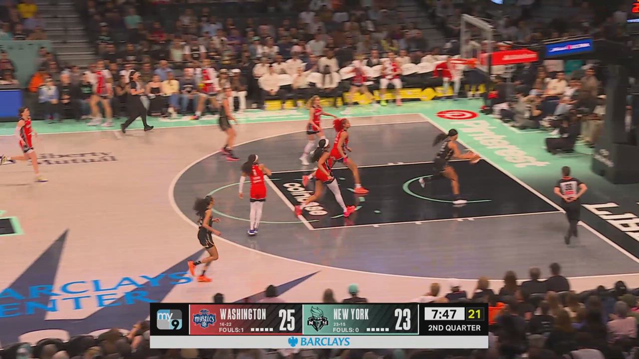 Isabelle Harrison with 16 Points vs. Washington Mystics