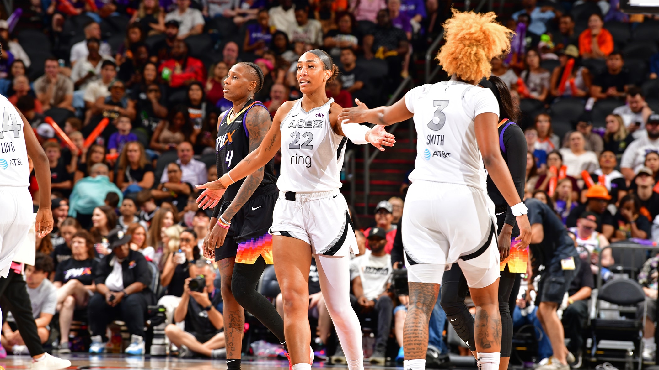 Game Recap: Aces vs. Mercury (8/15/25)