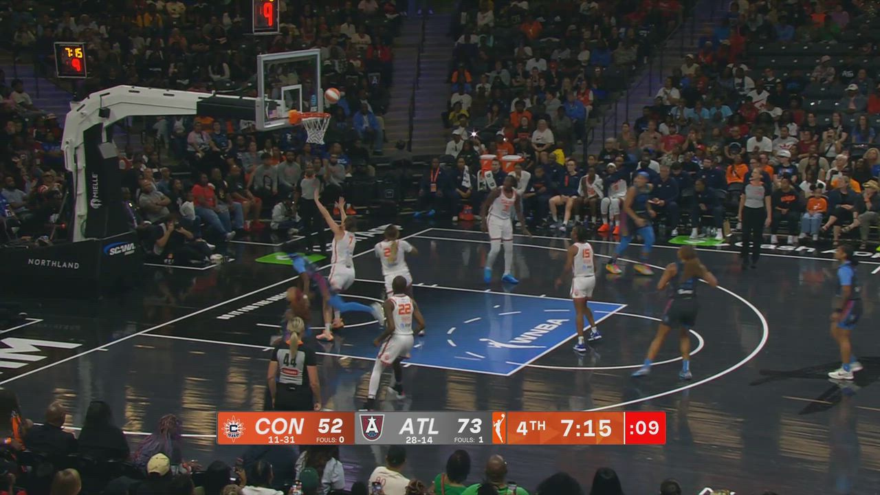 Maya Caldwell with the And-1!