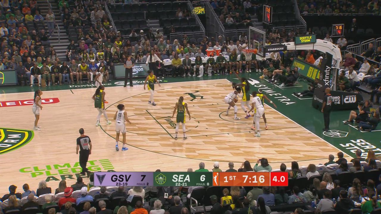 Golden State Valkyries Top Plays vs. Seattle Storm